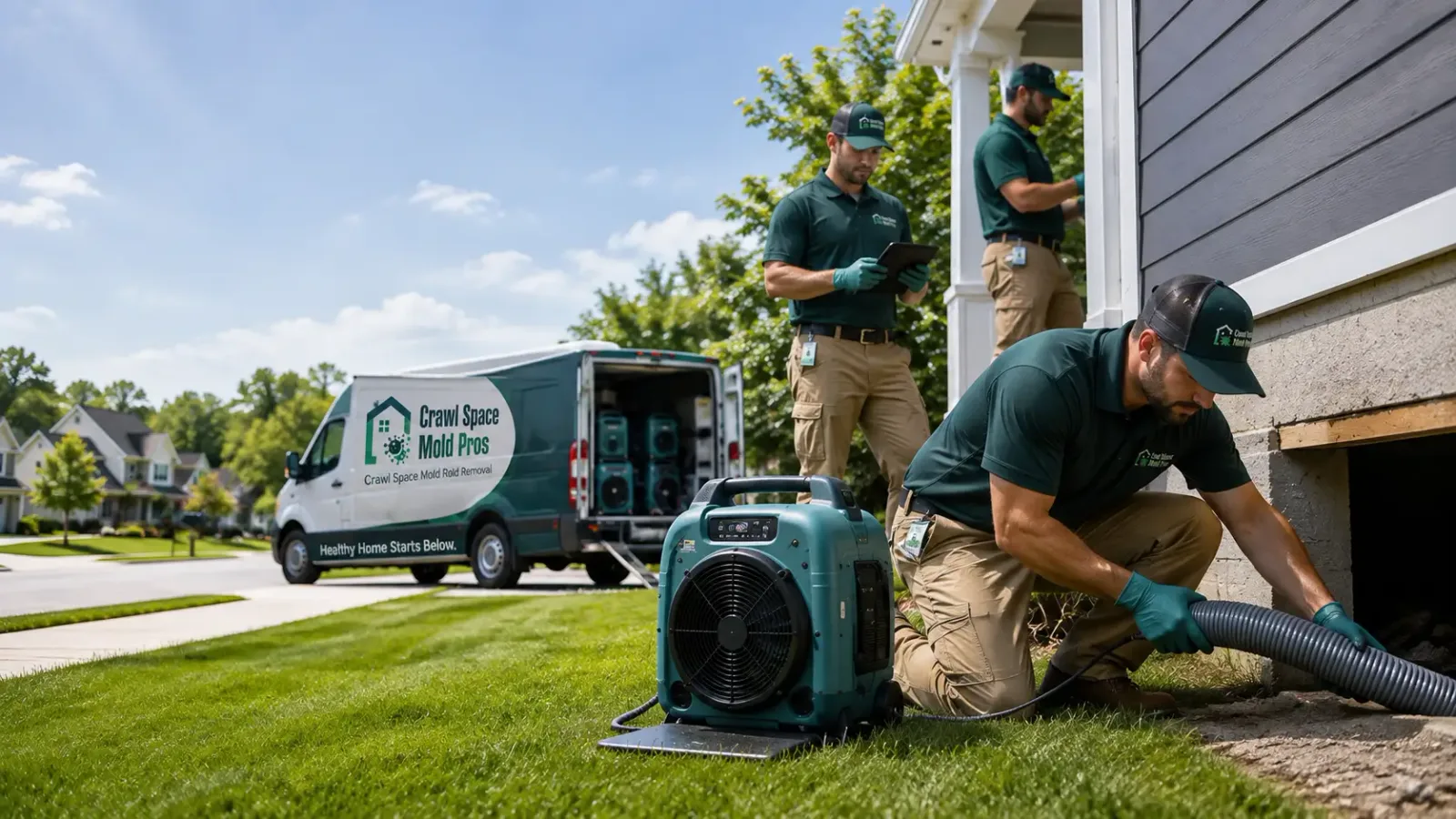 Crawl Space Mold Removal in Saint Cloud, WI